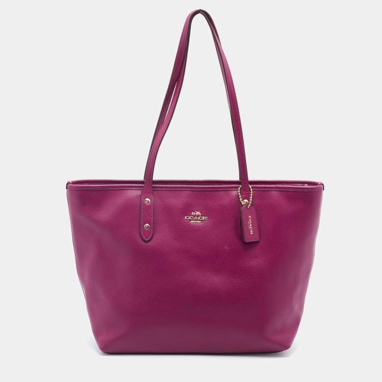 Coach Pink Leather Tote Bag – Brand New, Never Used