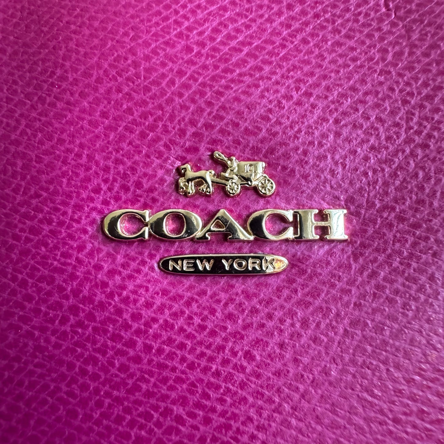 Coach Pink Leather Tote Bag – Brand New, Never Used