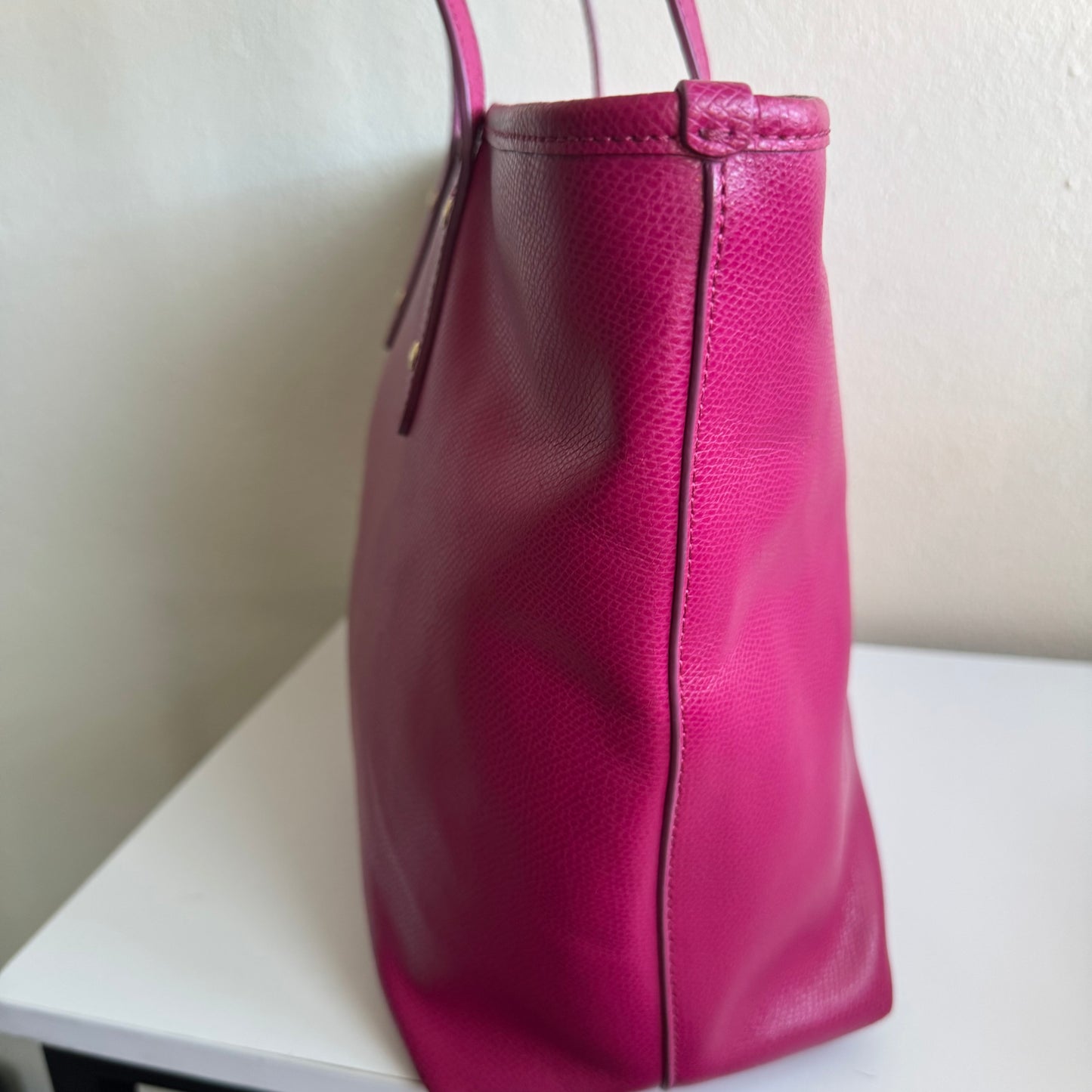 Coach Pink Leather Tote Bag – Brand New, Never Used