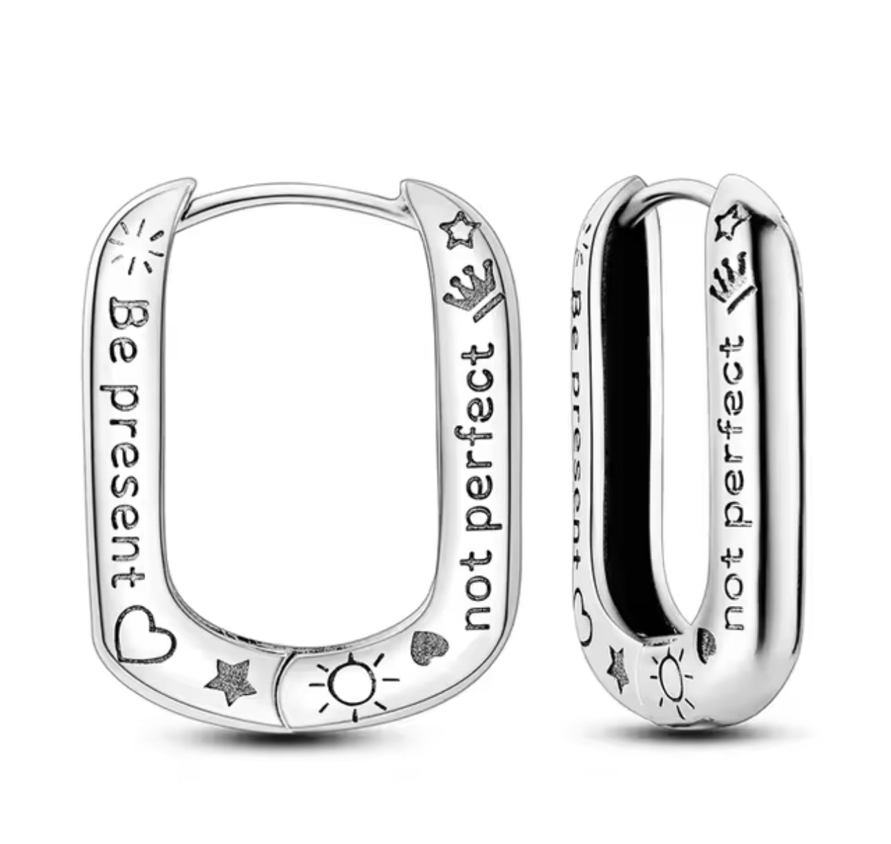 925 Sterling Silver Huggie Hoops Earrimgs